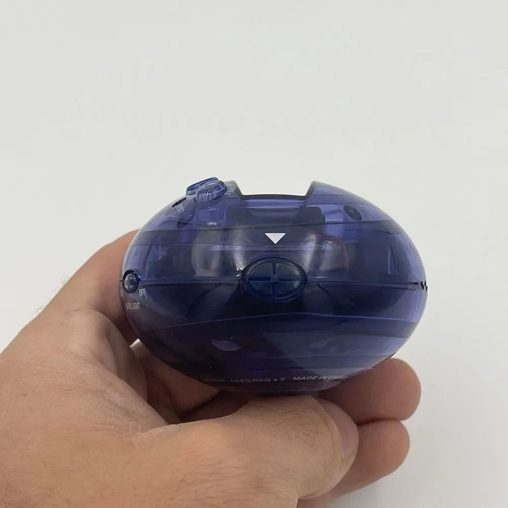 Radica 20Q 20 Questions Purple Electronic Handheld Game 2005 Tested WORKS